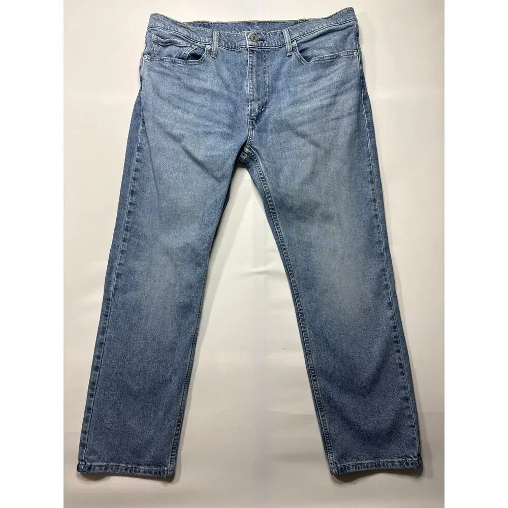 Levi's 502 Men's Tapered‎ Leg Blue Jeans - Size 38x30 (38x28)